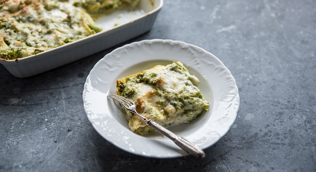 lasagne con broccoli