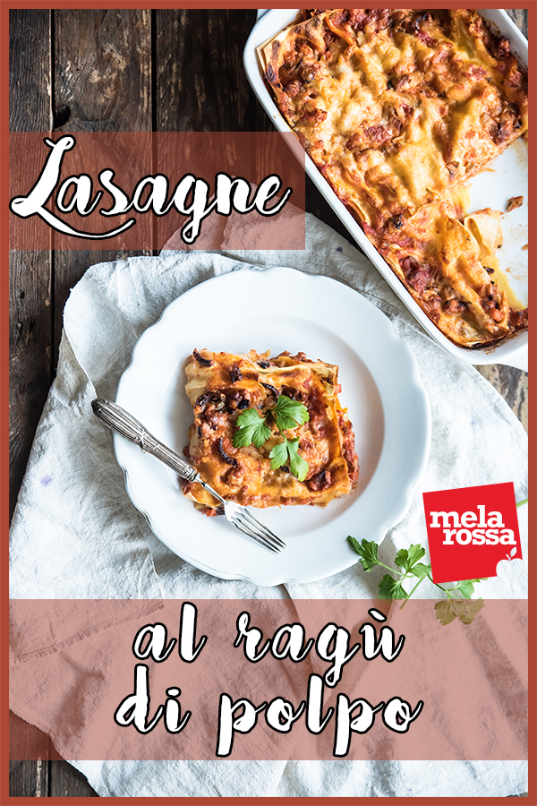 lasagne con ragù di polpo