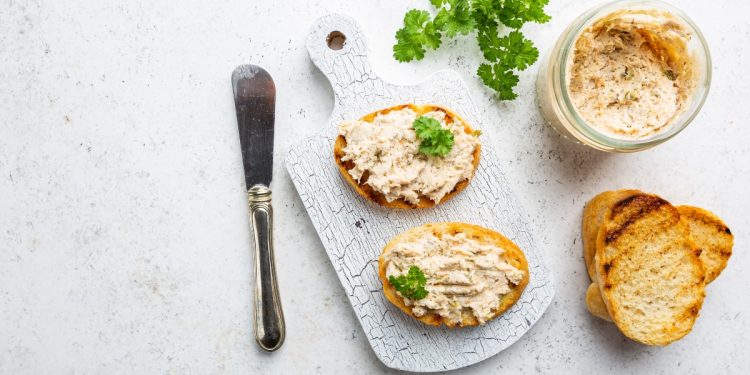 patè di salmone con lo yogurt greco