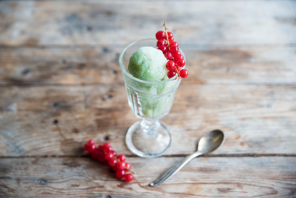 sorbetto al matcha