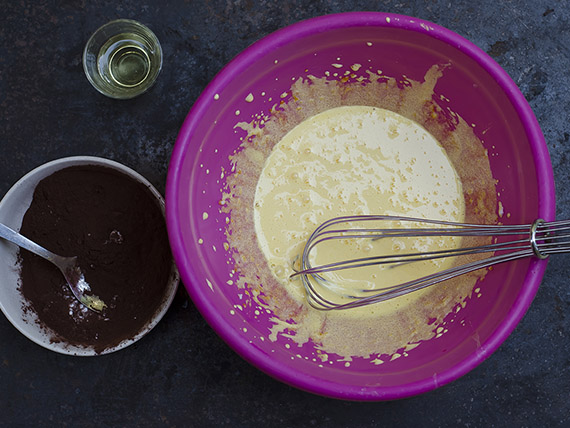 torta caprese tuorli zucchero cacao