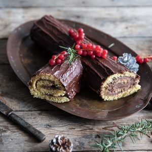 Tronchetto Di Natale Al Tiramisu.Tronchetto Di Natale Senza Burro E Panna Ricette Light Melarossa