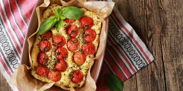 focaccia pomodorini