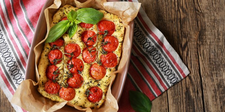 focaccia pomodorini