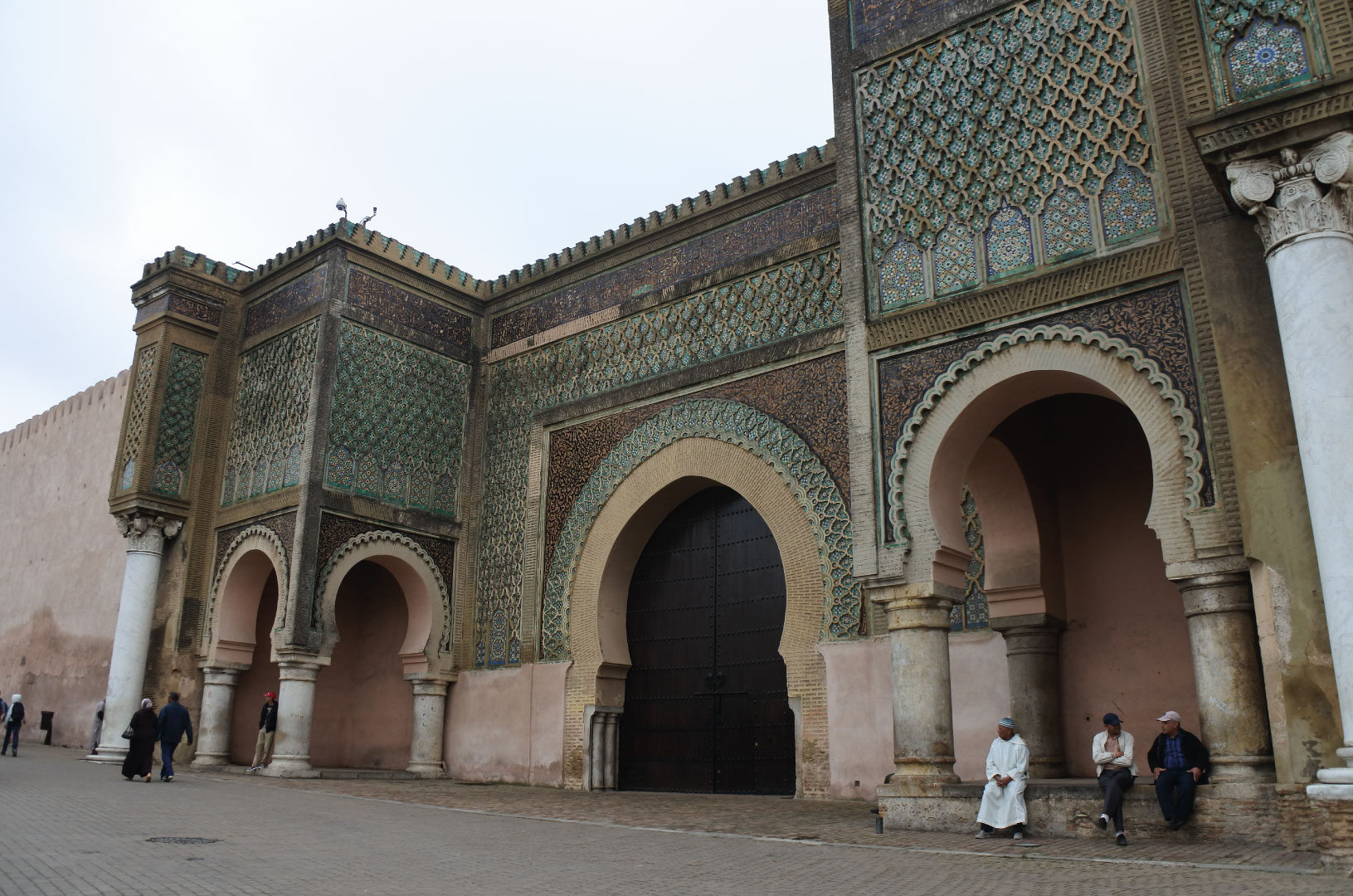 marocco-meknes porta bab el mansour