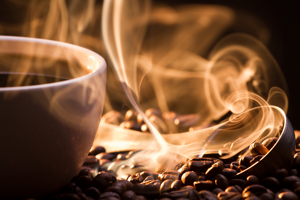 I 7 odori per combattere lo stress: il caffè