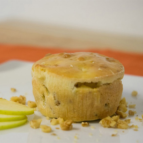 Tortino di mele e noci 500×500
