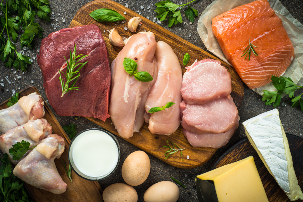 carne, pesce e uova per combattere il freddo a tavola