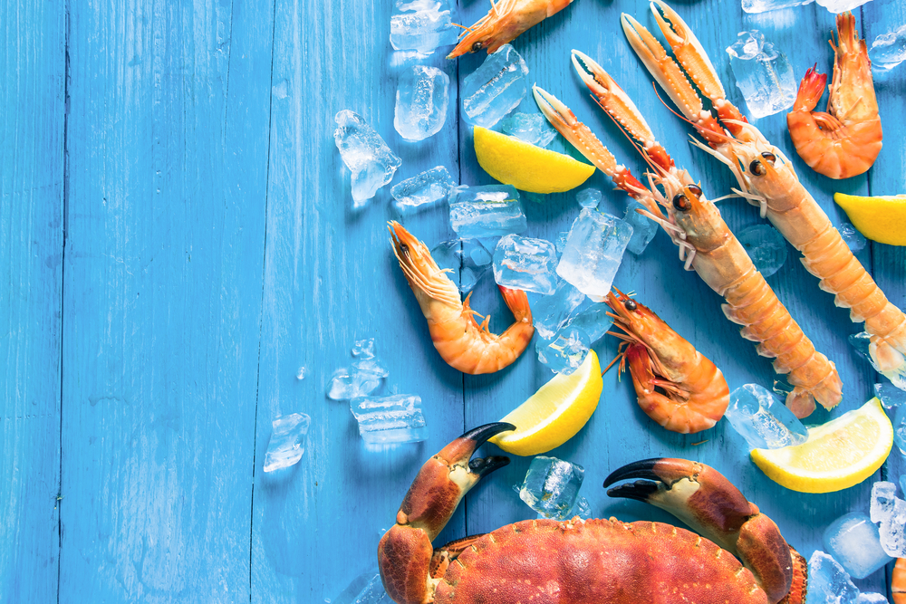 dieta per capelli e unghie sani: frutti di mare