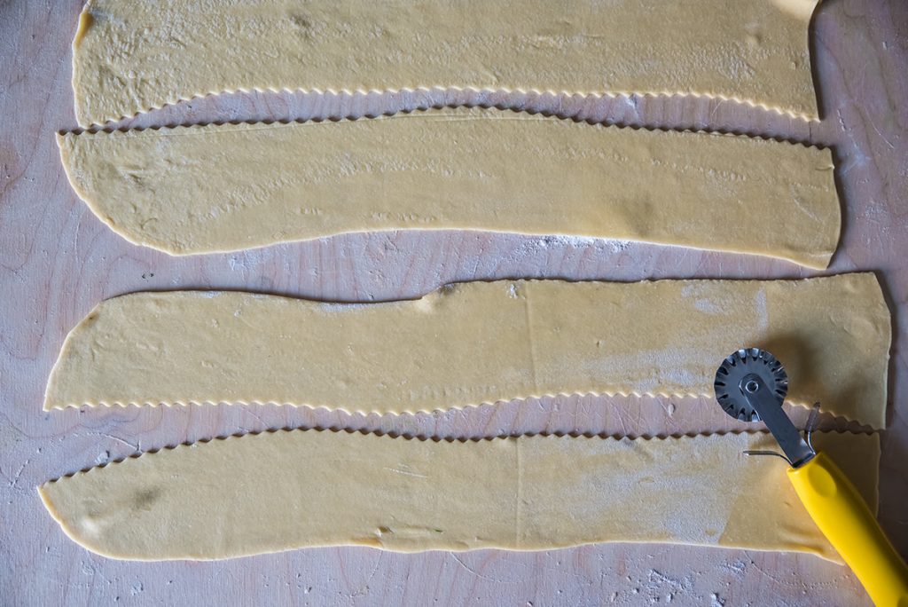 ricetta ravioli di ricotta e carciofi impasto