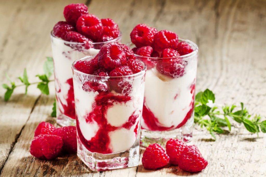 ricette con yogurt: gelato senza gelatiera