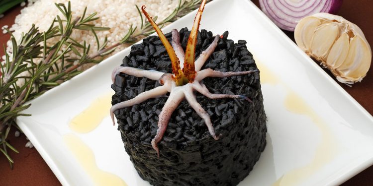 risotto al nero di seppia
