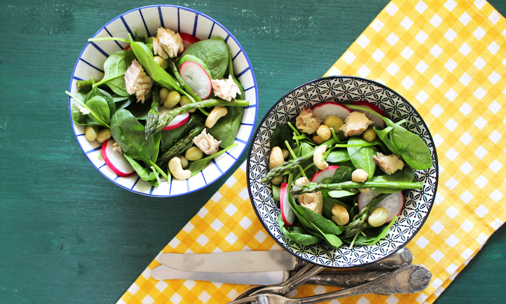 Prova la ricetta dell'insalata di spinacino light e senza glutine