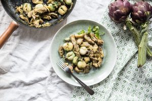 Seppie con carciofi