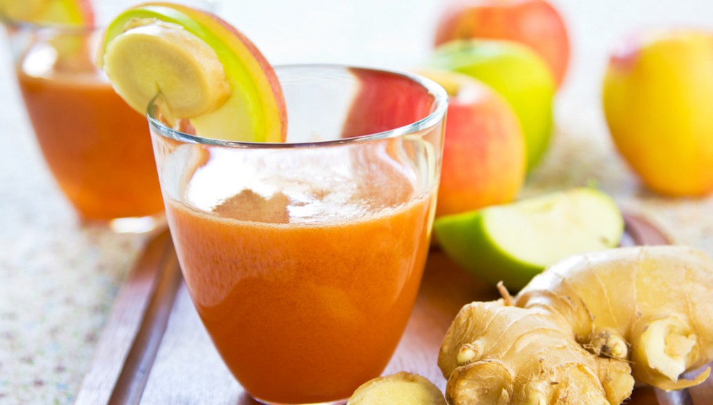 Smoothie carota e mela