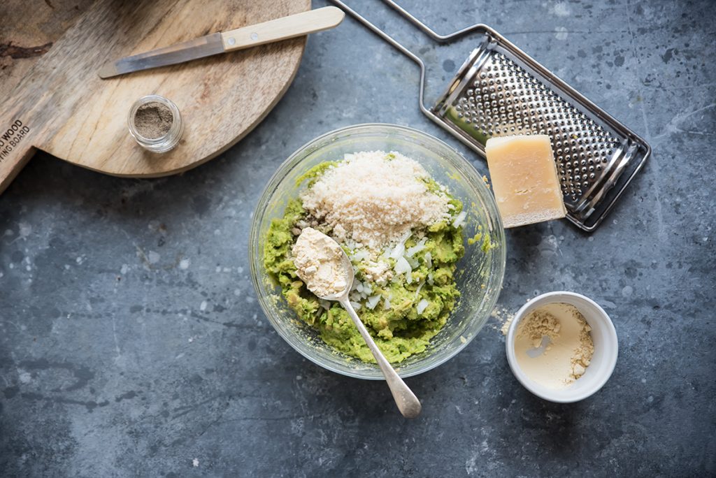 come preparare gli hamburger vegan di piselli