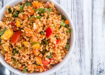 Insalata di bulgur ai profumi dell’orto