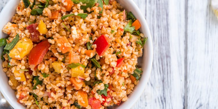 Insalata di bulgur ai profumi dell’orto