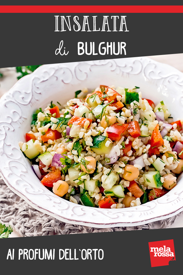 Insalata di bulgur ai profumi dell'orto