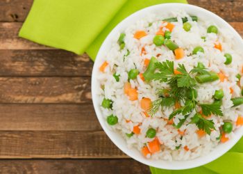 risotto con verdure primaverili