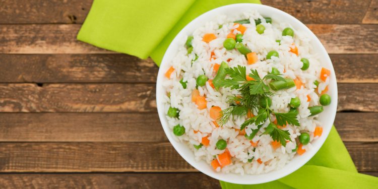 risotto con verdure primaverili