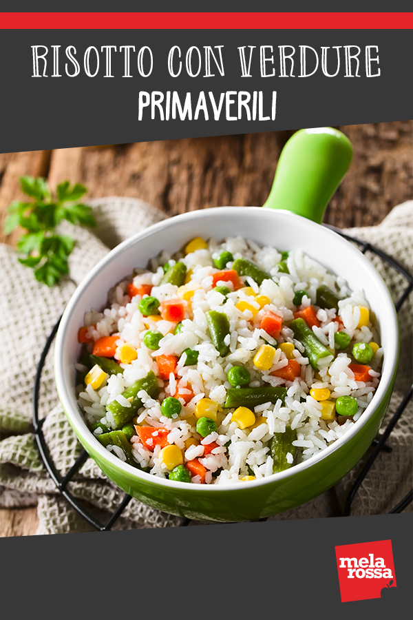 Risotto con verdure primaverili