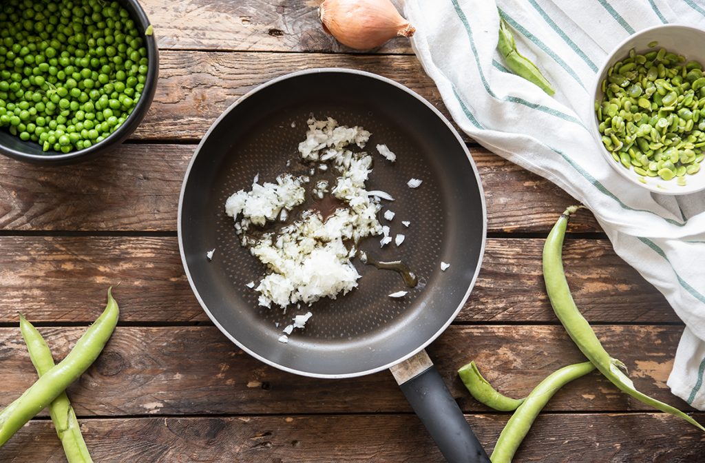 come preparare il risotto con crema di fave