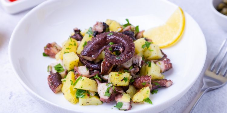 insalata di polpo e patate