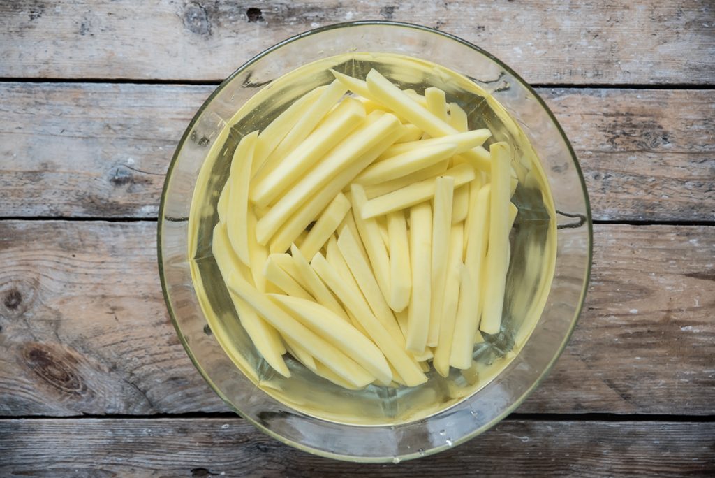 patatine croccanti al forno