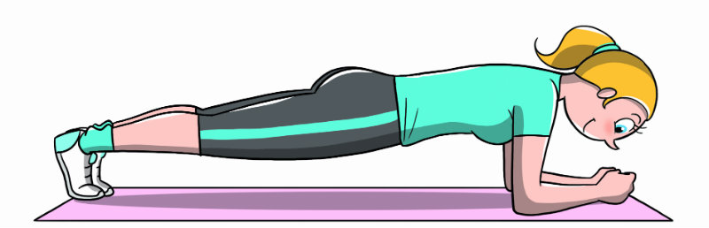 plank challenge: come eseguire la plank