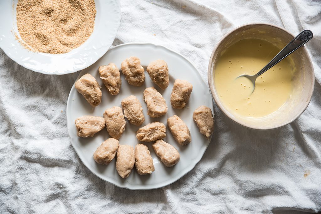 polpette di pollo light nuggets