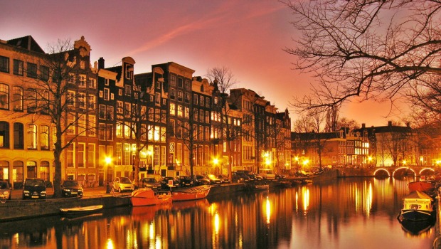 Amsterdam Night View