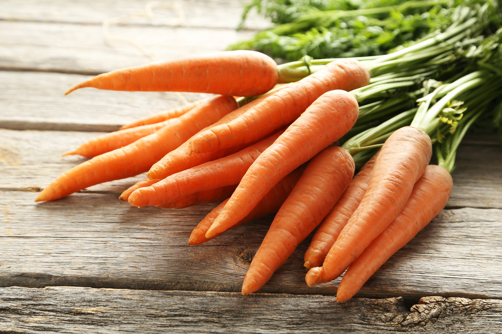dieta per abbronzatura, le carote