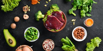 uova, verdure, carne rossa, avocado...tanti alimenti ricchi di ferro