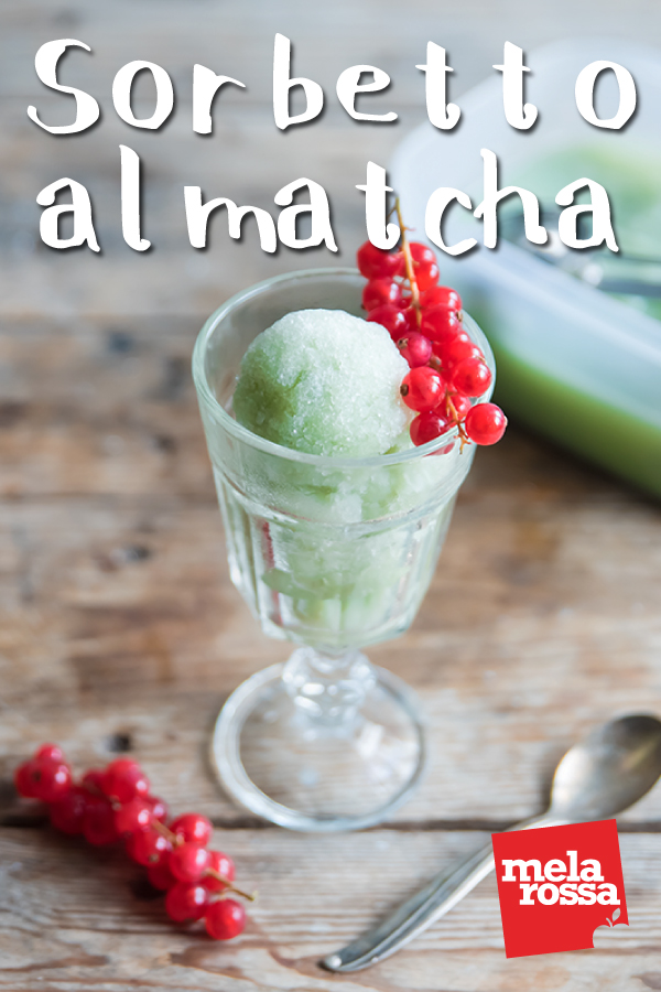 sorbetto al tè matcha