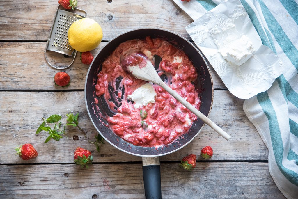 Tagliatelle alle fragole