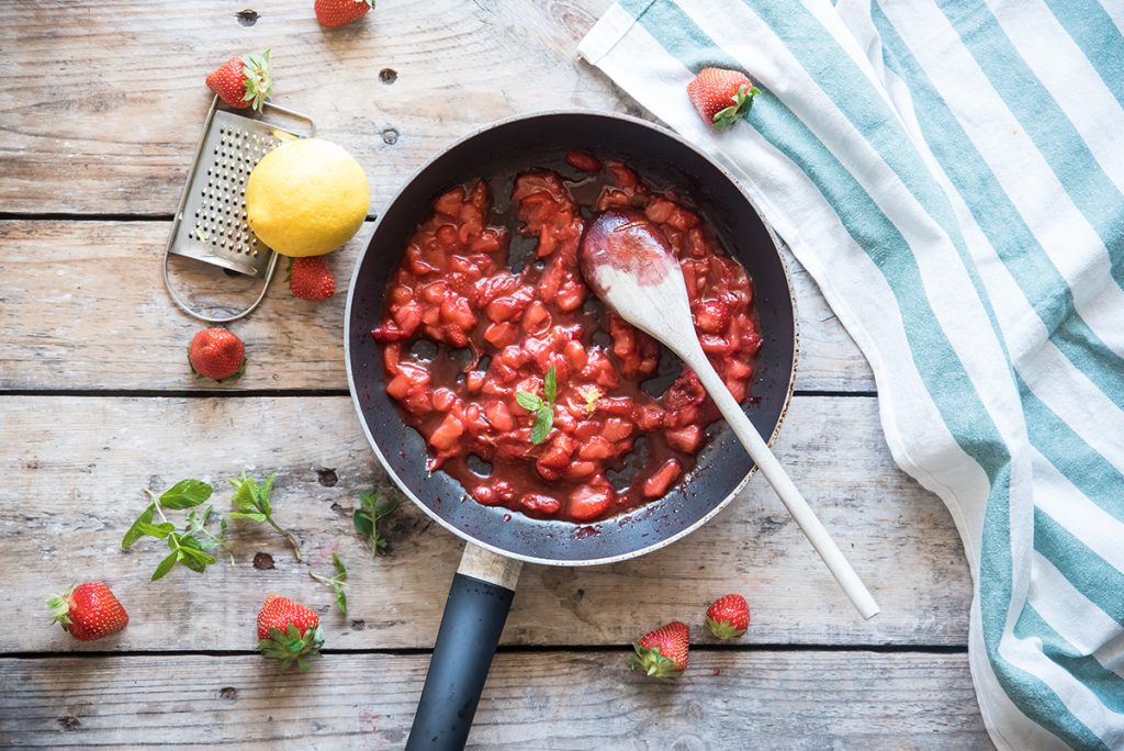 Tagliatelle alle fragole