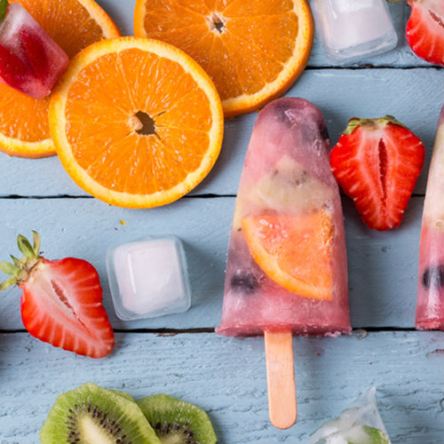 ghiaccioli allo yogurt frutta