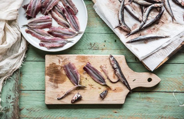 alici marinate preparazione