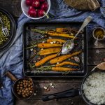 carote arrosto miele timo verdure
