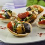 cestini di pane con melanzane e scamorza, un antipasto goloso e leggero