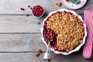 Crumble di frutta, per fare il pieno di fosforo