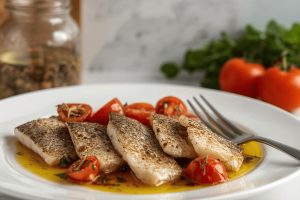 Filetti di pesce persico al forno: un secondo piatto leggero e veloce