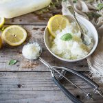 Granita al limone e menta