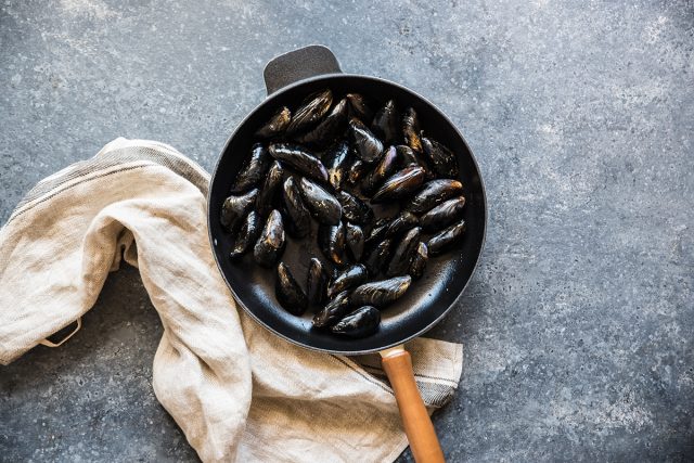 insalata di mare cozze