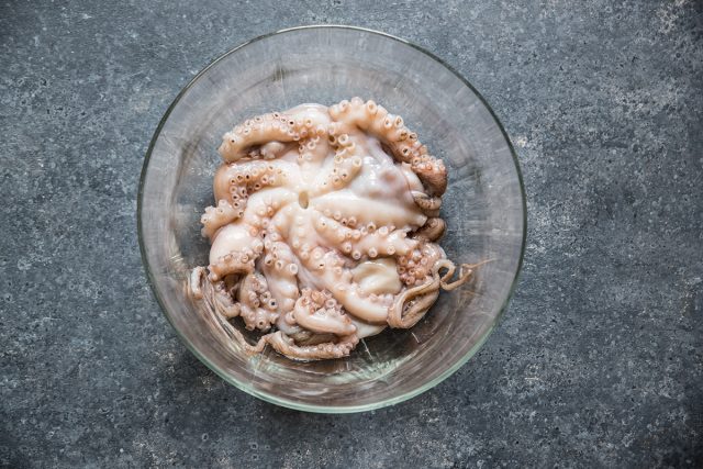 insalata di mare preparazione