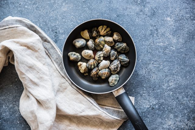 insalata di mare vongole