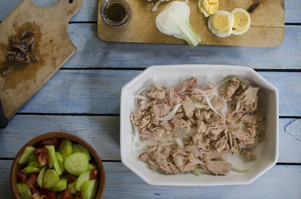 insalata nizzarda tonno