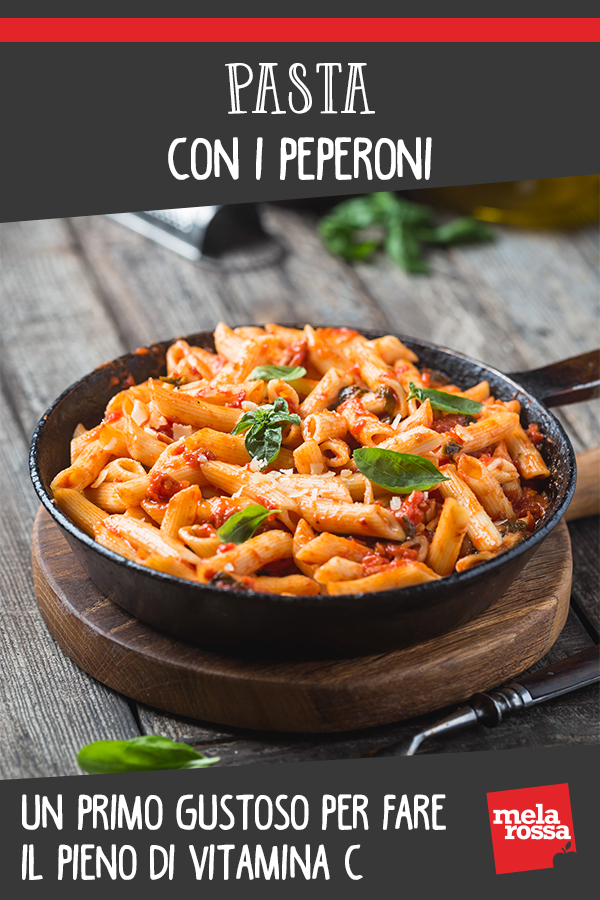 Pasta con peperoni
