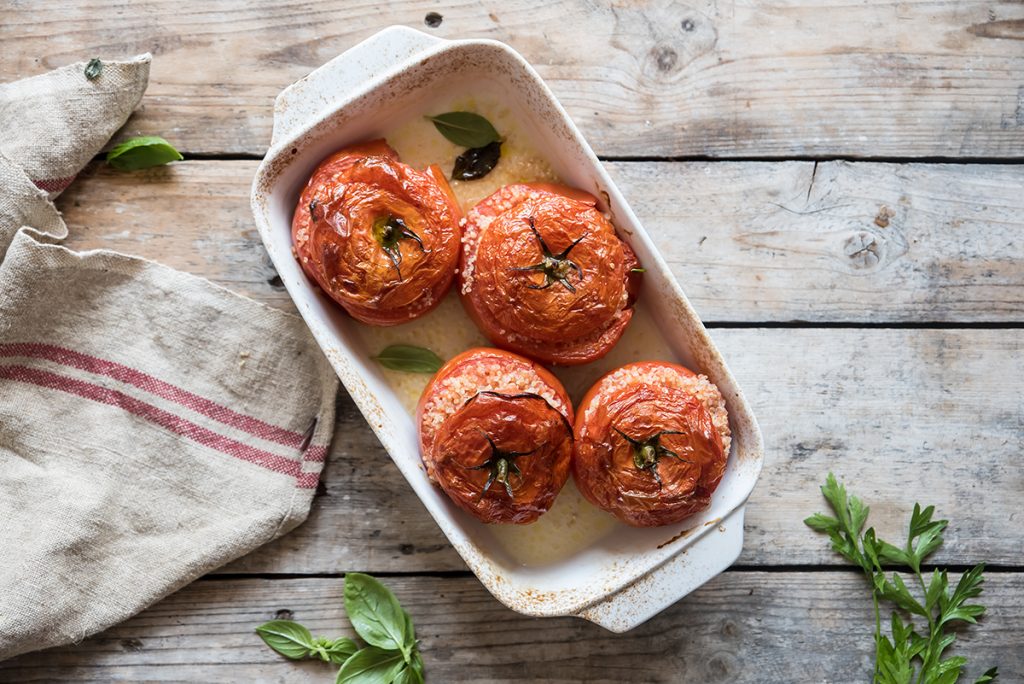 pomodori ripieni di quinoa